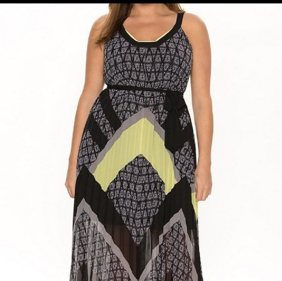(Plus) Lane Bryant Maxi Dress - Picture 1 of 6